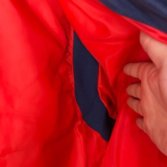 FERA 80’s vintage mens retro ski jacket blue and red size size 44L - Picture 7 of 16